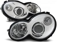 Tuning-Tec Koplampen MERCEDES CL203 C-Klasse 00-04 CHROOM - thumbnail