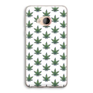 Weed: HTC U Play Transparant Hoesje