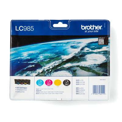 Originele inktcartridge Brother LC-985VALBP Multicolour