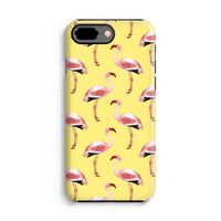 Flamingo's geel: iPhone 7 Plus Tough Case
