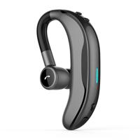 Auto Handfree Wireless oor-haak Bluetooth koptelefoon met microfoon (zwart-grijs)