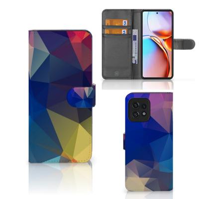 Motorola Edge 40 Pro | Book Case | Polygon Dark