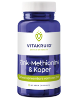 Vitakruid Zink Methionine & Koper Gluconaat