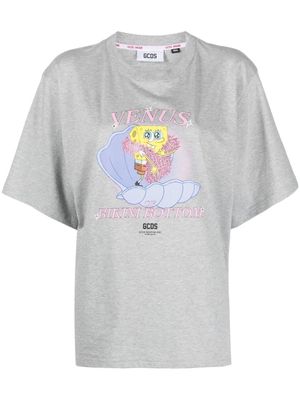 GCDS x SpongeBob t-shirt imprimé Square Pants™ - Gris