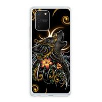 Huilende Wolf: Samsung Galaxy S10 Lite Transparant Hoesje