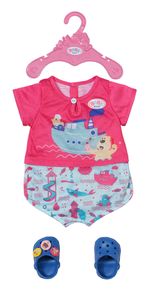 ZAPF Creation BABY born - Bath Pyjamas with Shoes Poppenkledingset poppen accessoires