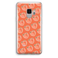 Just peachy: Samsung Galaxy S9 Transparant Hoesje