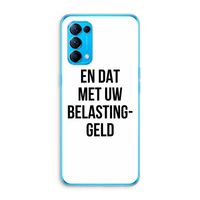 Belastinggeld: Oppo Find X3 Lite Transparant Hoesje