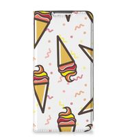 Samsung Galaxy S22 Plus Flip Style Cover Icecream - thumbnail