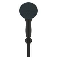 GROHE Tempesta 110 Handdoucheset - 2 straalsoorten - rond - met houder - gladde slang - 150cm - mat zwart 261642433