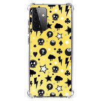 Extreme Case Samsung Galaxy A72 4G/5G Punk Geel