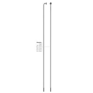 Roland Sapim spaak 14-138 leader rvs zonder nippel (100st)