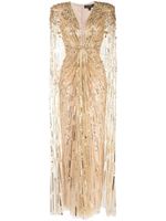 Jenny Packham cape Lotus Lady à ornements de sequins