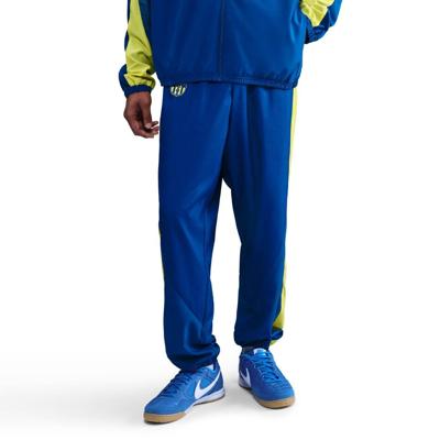 Nike FC Barcelona Woven Trainingsbroek 2025-2026 Donkerblauw Geel