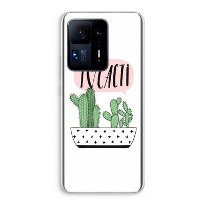I love cacti: Xiaomi Mi Mix 4 Transparant Hoesje