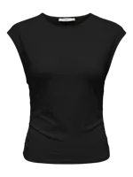 Only Mira Capsl Ruching Top Jrs Noos