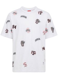 Supreme t-shirt University - Blanc