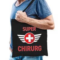 Super chirurg cadeau tas zwart voor heren