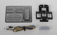 RC4WD Rear License Plate System for RC4WD G2 Cruiser (w/LED) (VVV-C0465)