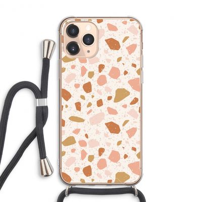 Terrazzo N°18: iPhone 11 Pro Max Transparant Hoesje met koord