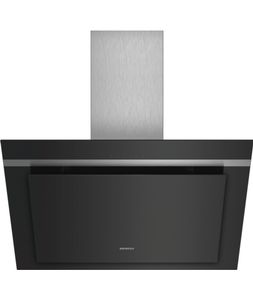 Siemens LC87KHM60 afzuigkap 680 m³/uur Muurmontage Zwart, Roestvrijstaal A