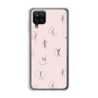 Dancing #3: Samsung Galaxy A12 Transparant Hoesje