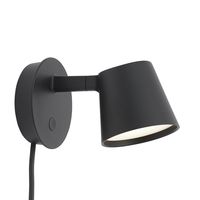 Muuto Tip Wandlamp - Zwart - thumbnail