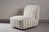 Nohr Fauteuil 'Kavitha' Bouclé, kleur Wit/Beige