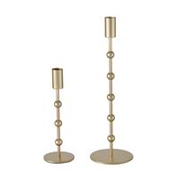 Boltze Home Kaarsenstandaardset kimberly 2delig goud