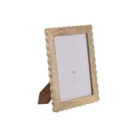 Fotolijsten Home ESPRIT Natuurlijk Kristal Mangohout