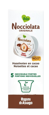 Nocciolata Originale Hazelnoten en Cacao Cups Bio