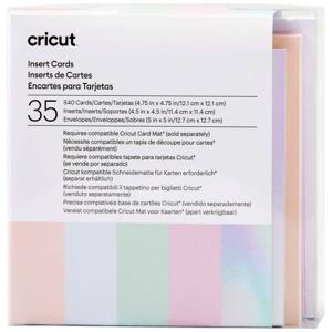 Cricut Insert Cards Princess S40 Kaartenset Tulpenblauw, Poeder