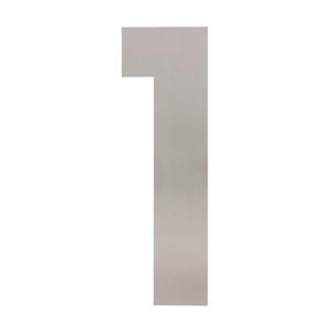 Intersteel Huisnummer 1 XXLNumbra 50cm RVS - 0035.402121