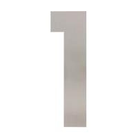 Intersteel Huisnummer 1 XXLNumbra 50cm RVS - 0035.402121 - thumbnail