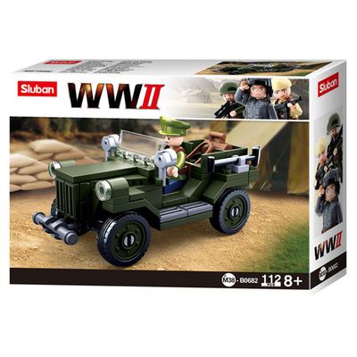 Sluban wwii - gaz-67 geallieerde auto