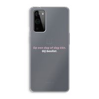 gij beslist: OnePlus 9 Pro Transparant Hoesje