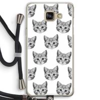 Kitten: Samsung Galaxy A5 (2016) Transparant Hoesje met koord