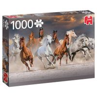 Premium Collection Paarden in de woestijn 1000 stukjes - thumbnail