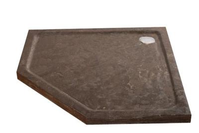 Natuursteen Douchebak Vijfhoek 90x90 Natuursteen Douchebak Vijfhoek 90x90