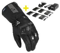 MACNA Progress 2.0 12V 3A kit, Verwarmde motorhandschoenen, Zwart