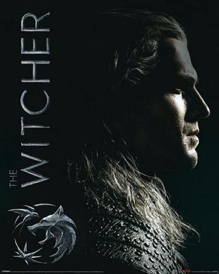 Poster The Witcher Shadows Embrace 40x50cm