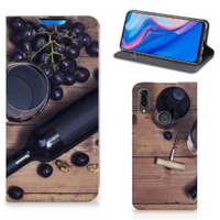 Huawei P Smart Z Flip Style Cover Wijn - thumbnail