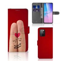 Samsung S10 Lite | Wallet Case | met Pasjes | Liefde - Origineel Romantisch Cadeau