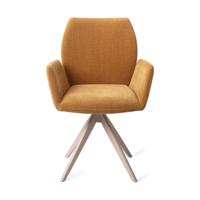 Jesper Home Misaki eetkamerstoel Honey Harvest turn beige