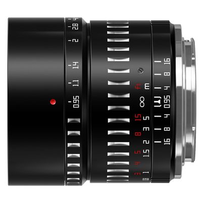 TTArtisan APS-C 50mm F/0.95 L Black + Silver