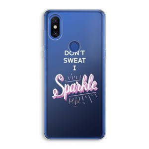 Sparkle quote: Xiaomi Mi Mix 3 Transparant Hoesje