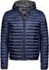Tee Jays TJ9610 Men´s Hooded Outdoor Crossover Jacket - Navy/Navy Melange - XL