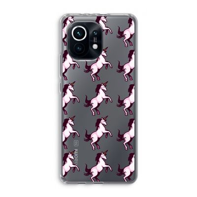 Musketon Unicorn: Xiaomi Mi 11 Transparant Hoesje