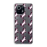 Musketon Unicorn: Xiaomi Mi 11 Transparant Hoesje