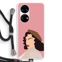 Confidence: Huawei P50 Transparant Hoesje met koord